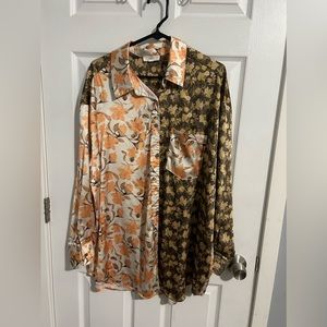 Flowy long sleeve top